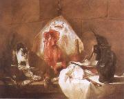 Jean Baptiste Simeon Chardin The Ray USA oil painting artist